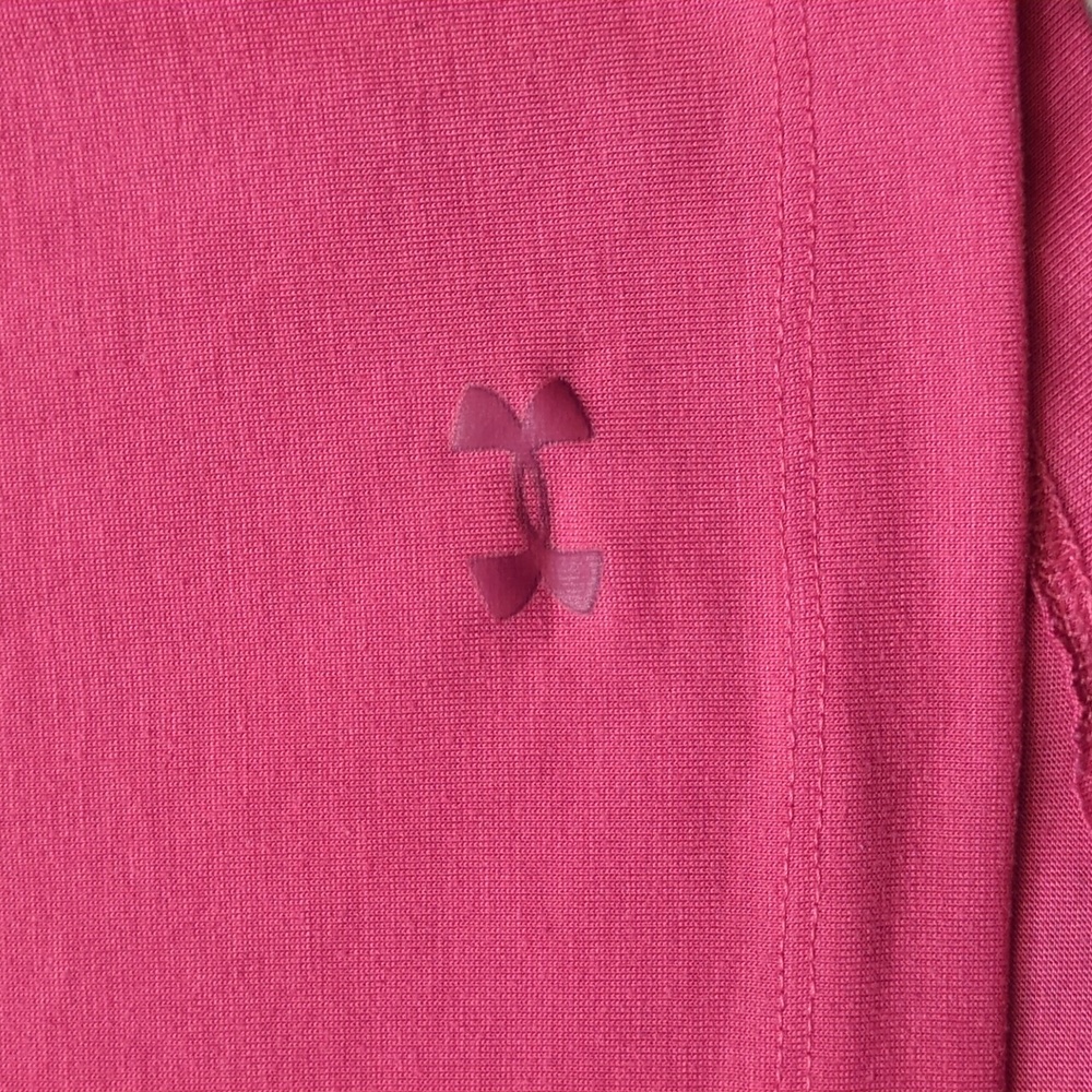 Under Armour Pink Workout Tank Size Medium - Picture 2 of 3